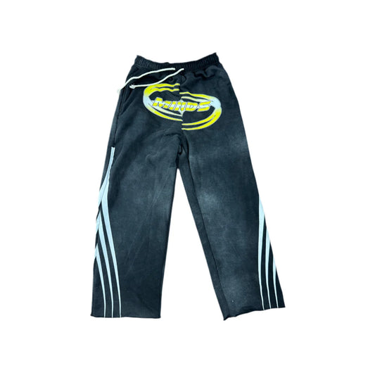 Minds Black Yellow Sweatpants